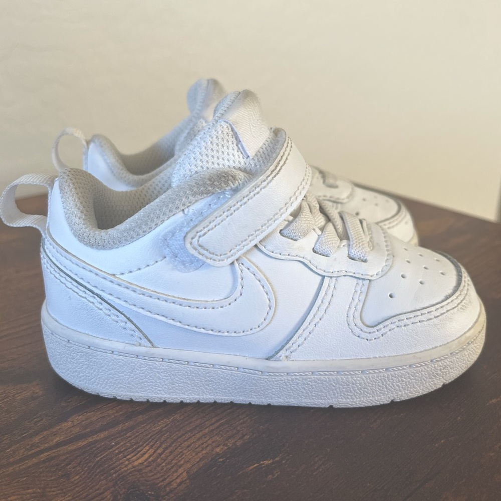 Toddler White Nikes